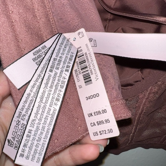 Victoria’s Secret Dream Angels Lace Bustier 34DDD (NWT) - Picture 4 of 4